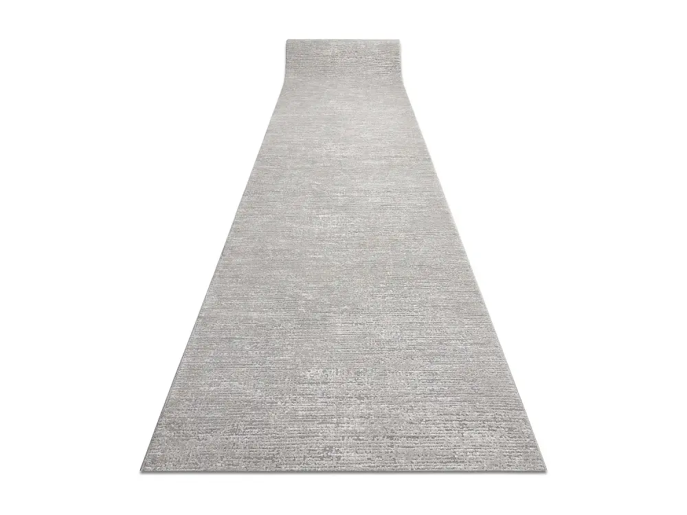 Alfombra de pasillo TULS 51248 estructural, mezcla gris 100x250 cm