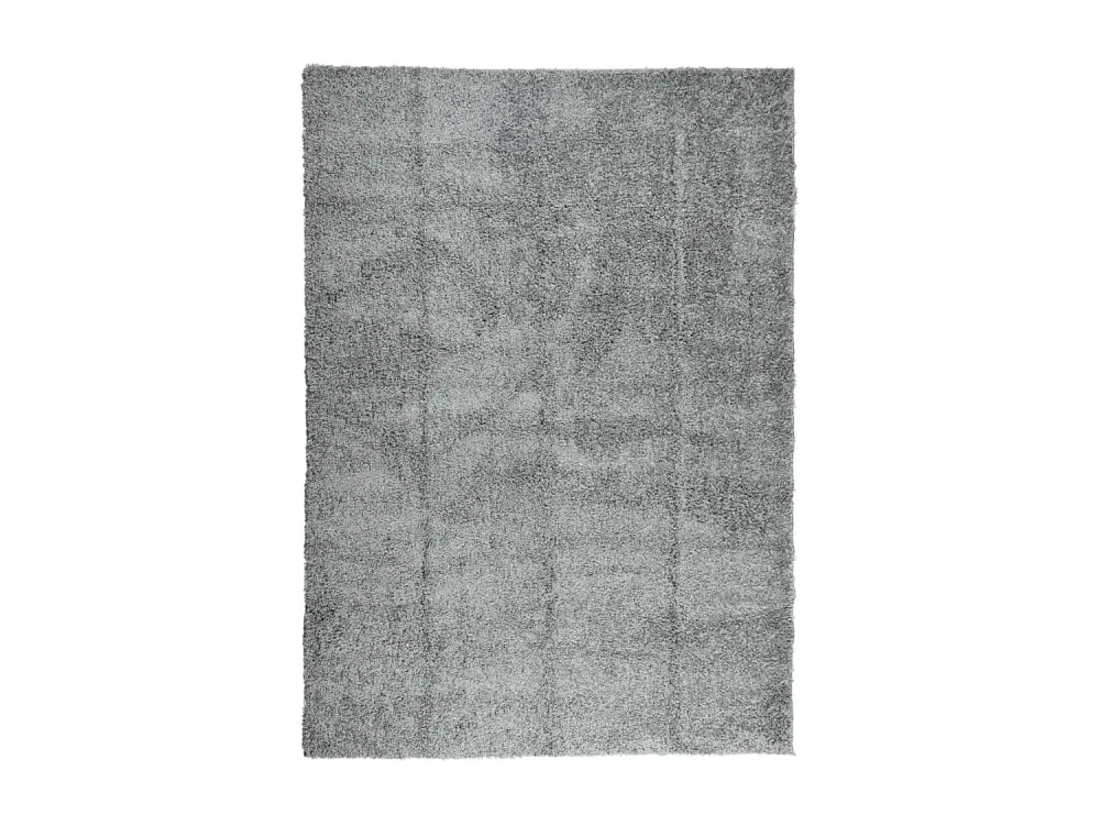 Alfombra de pelo largo moderna verde 200x280 cm