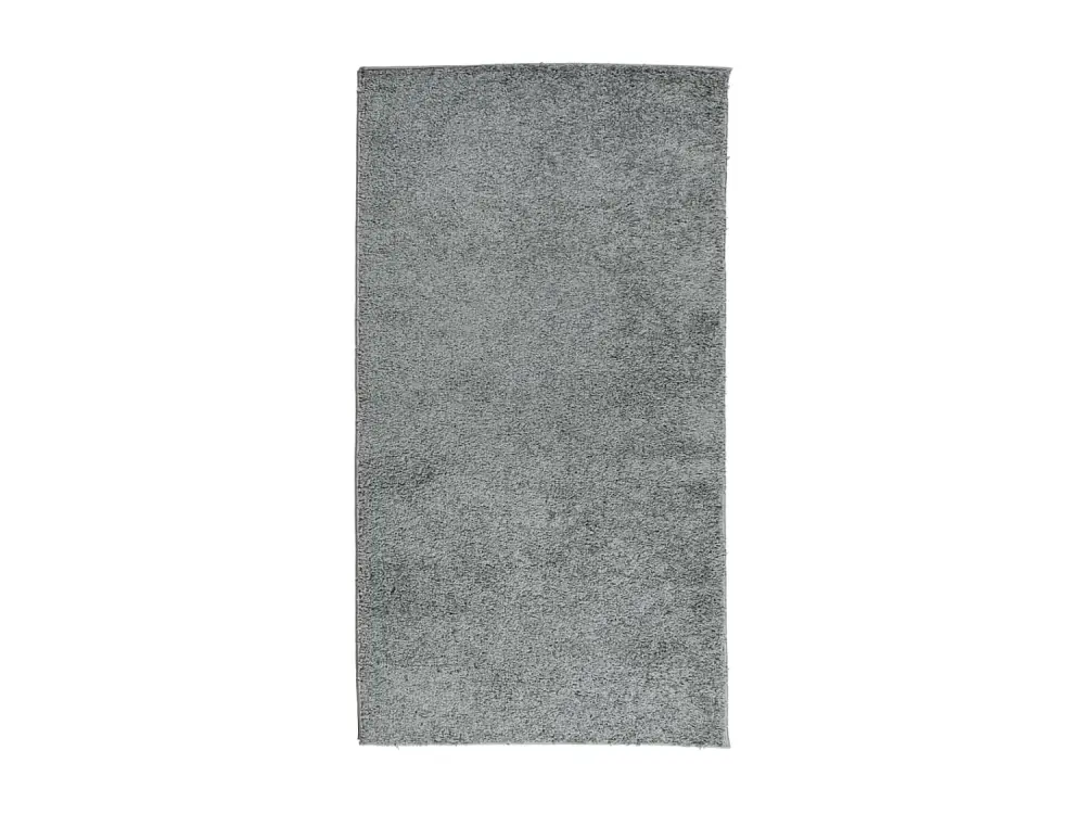 Alfombra de pelo largo moderna verde 60x110 cm