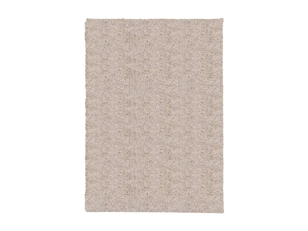 Alfombra peluda de pelo largo moderna PAMPLONA beige 200x280 cm