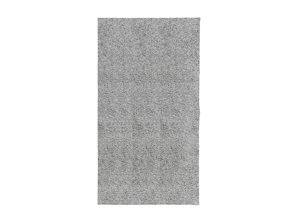Alfombra peluda de pelo largo moderna PAMPLONA gris 80x150 cm