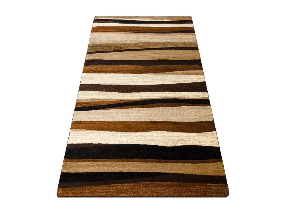 Alfombra ROYAL 5374 Olas - beige / marrón 150x230 cm