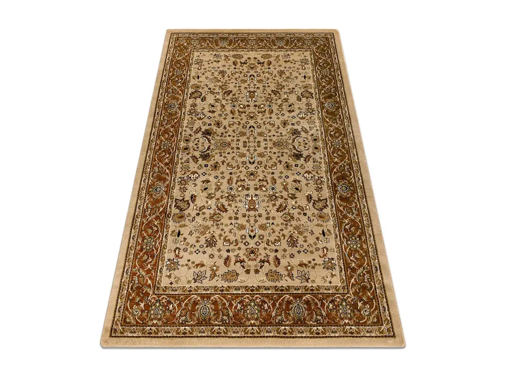 Alfombra ROYAL E0176 Marco - beige / marrón 100x200 cm