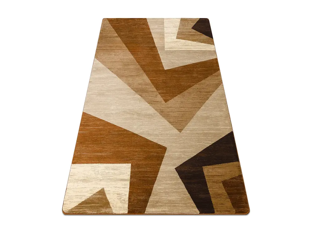 Alfombra ROYAL G2095 Geométricos - beige / oscuro 300x400 cm