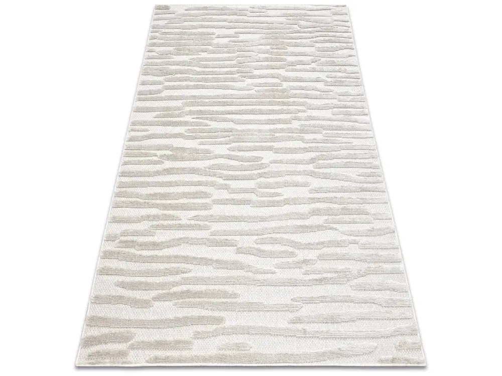 Alfombra SANTO sisal 58394 Olas beige 180x270 cm