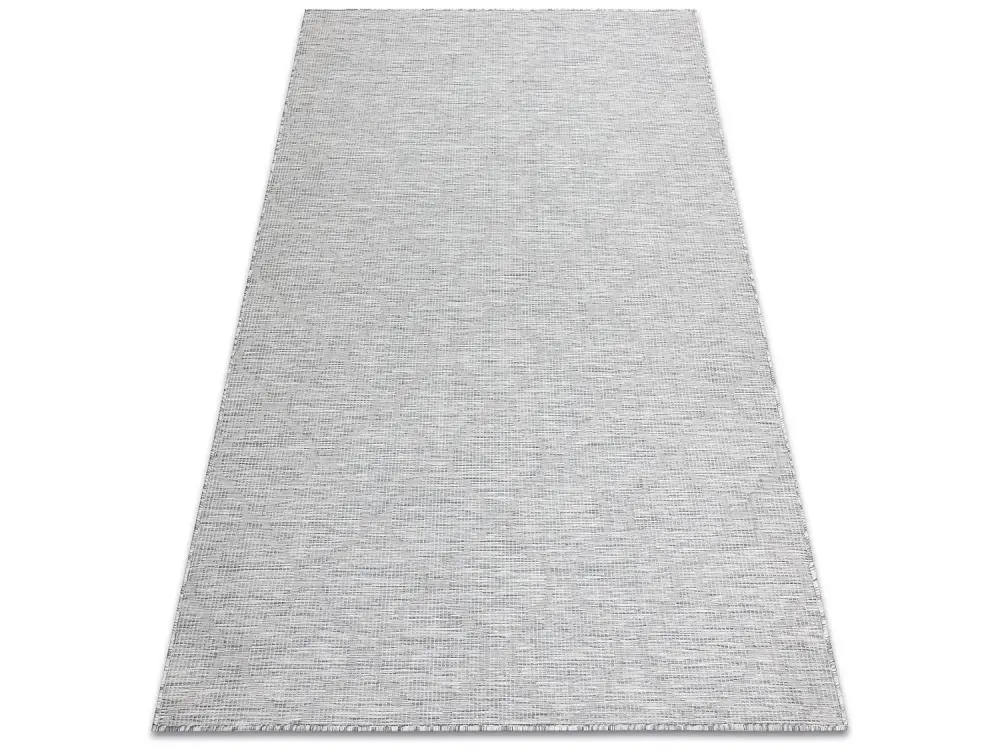 Alfombra sisal PATIO 3069 trébol marroquí Tejido plano gris / beige 136x190 cm