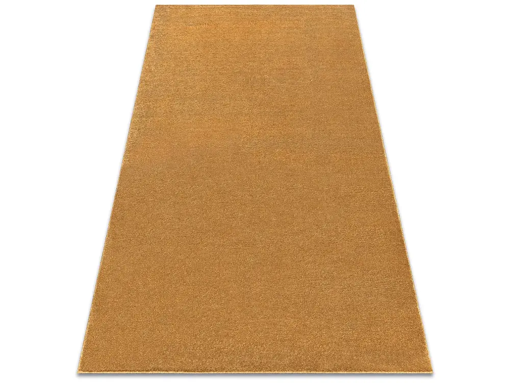 Alfombra SOFTY llanura color sólido oro 180x270 cm