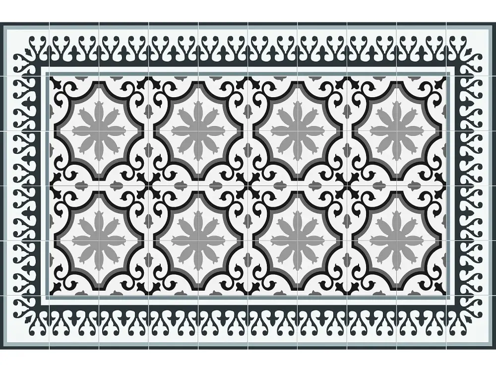 Alfombra de vinilo Parisian 66x100 cm