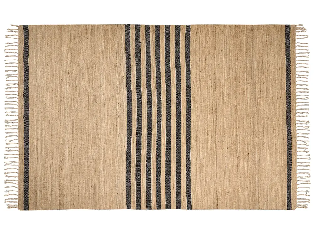 Alfombra de yute beige 200 x 300 cm ERICEK