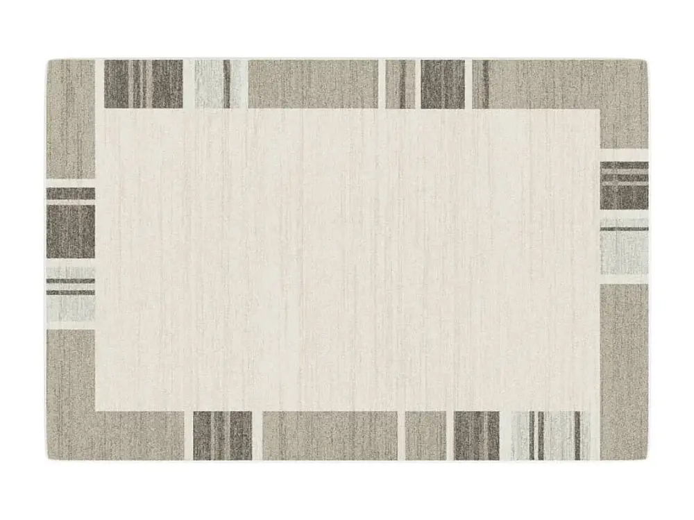 vidaXL Alfombra interior exterior antideslizante pelo corto 120x180 cm Gris Topo