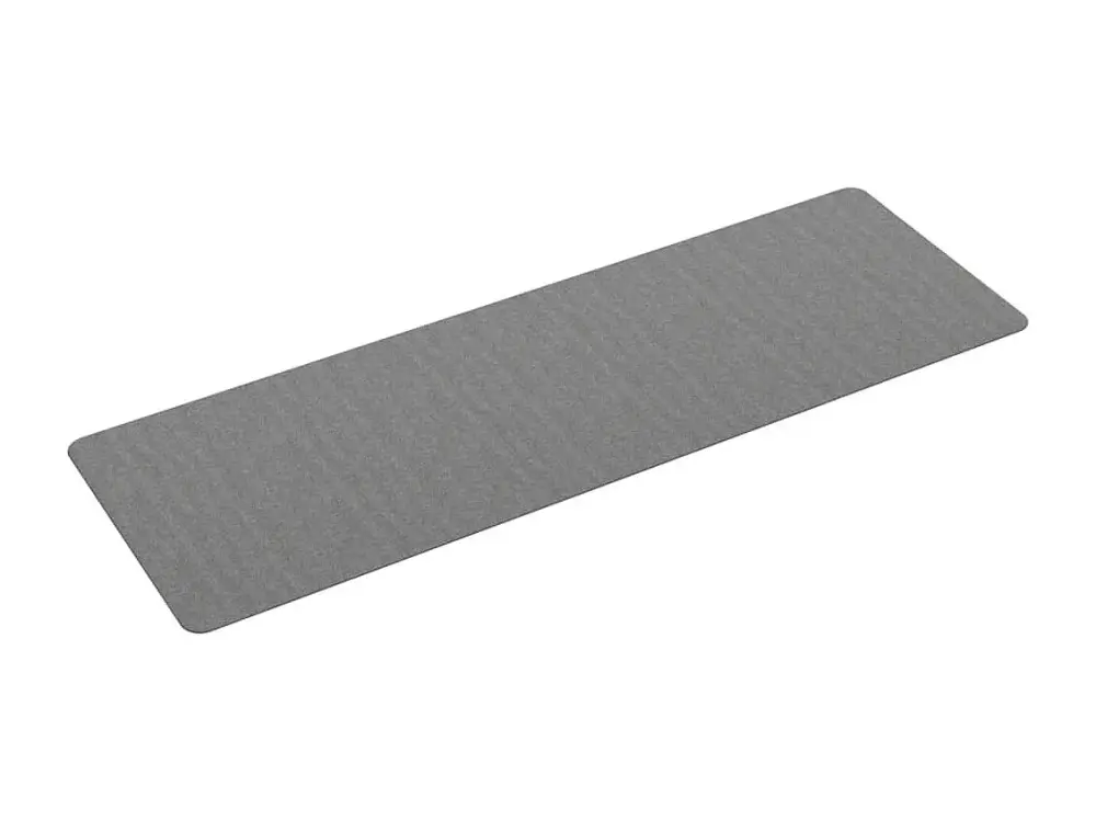 vidaXL Alfombra de pasillo gris 60x180 cm