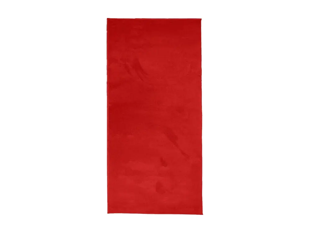 vidaXL Alfombra de pelo corto OVIEDO rojo 100x200 cm