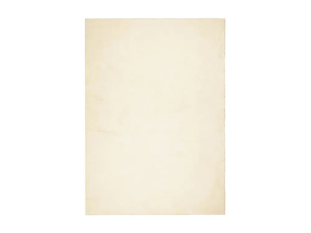 vidaXL Alfombra de pelo corto suave lavable HUARTE crema 140x200 cm