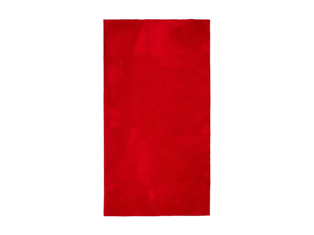 vidaXL Alfombra de pelo corto suave lavable HUARTE rojo 60x110 cm