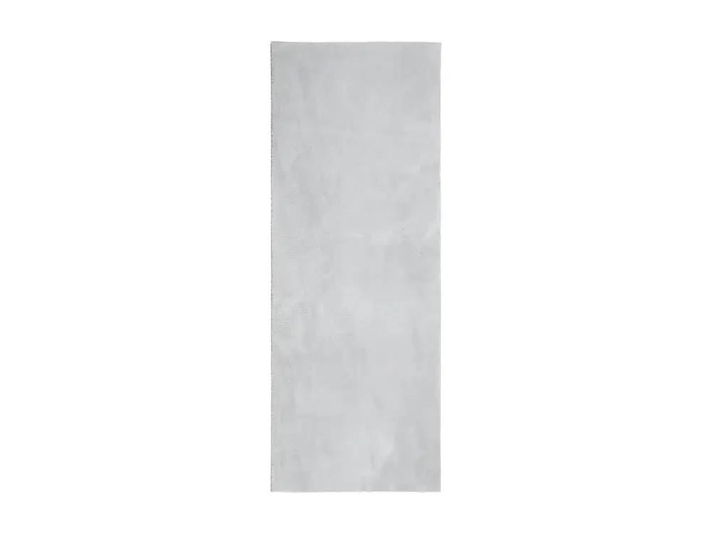 vidaXL Alfombra de pelo corto suave lavable HUARTE gris 80x200 cm