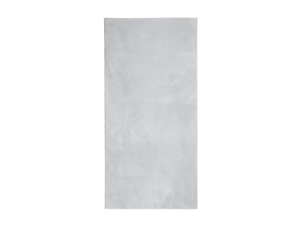 vidaXL Alfombra de pelo corto suave lavable HUARTE gris 100x200 cm
