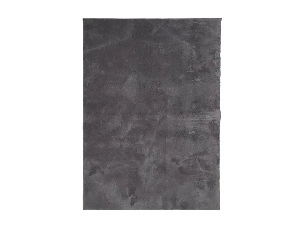 vidaXL Alfombra de pelo corto suave lavable HUARTE antracita 200x280cm