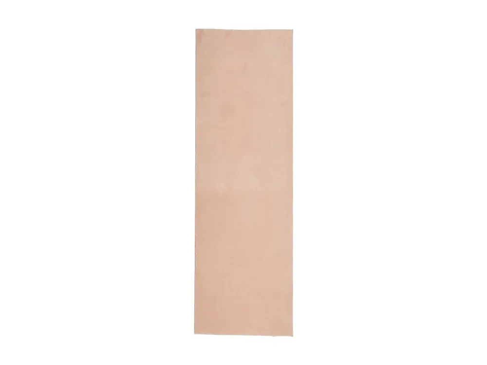 vidaXL Alfombra de pelo corto suave lavable HUARTE rosado 80x250 cm