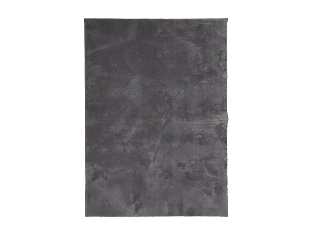 vidaXL Alfombra de pelo corto suave lavable HUARTE antracita 120x170cm