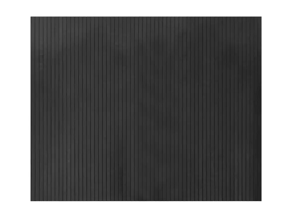 vidaXL Alfombra rectangular bambú gris 80x100 cm