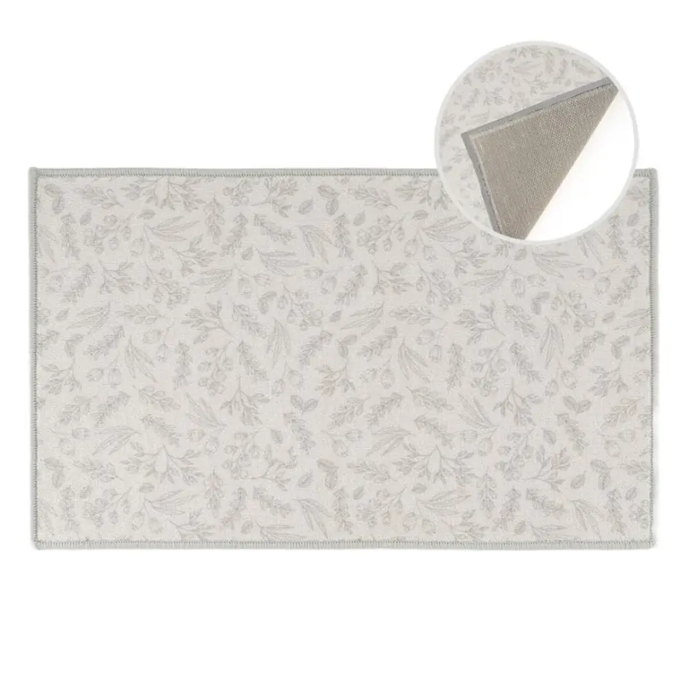 ALFOMBRA COCINA 70X43 HOJAS