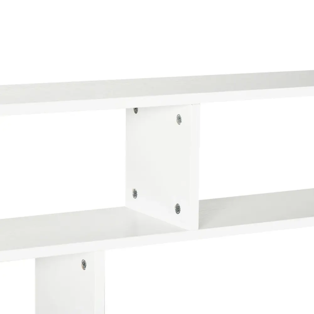 Estanterí Rovi Homcom 7 compartimentos blanco 80x94x19,5 cm