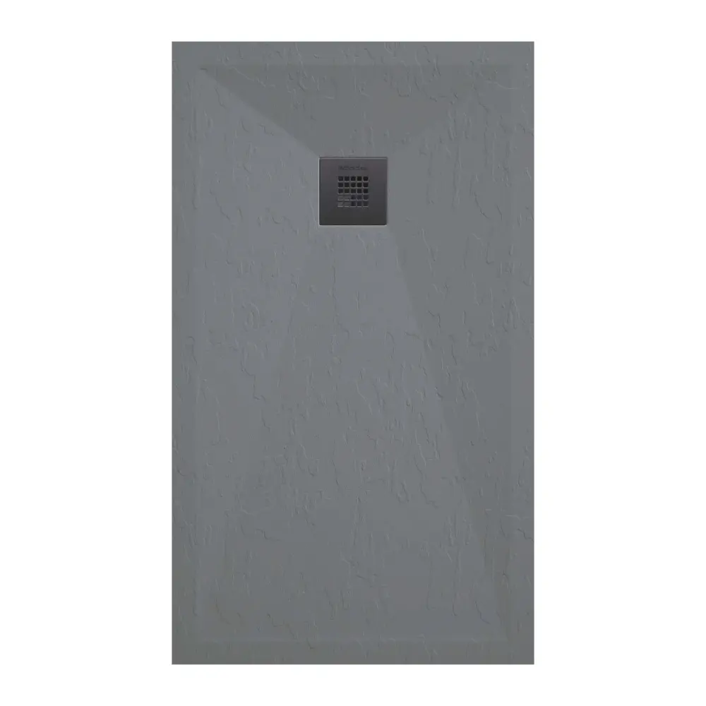 Piatto doccia resina modello Plus 70x140cm grigio ardesia