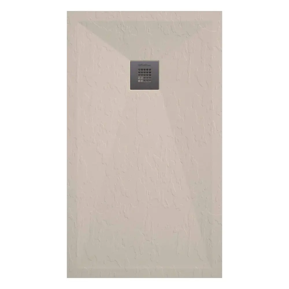 Piatto doccia resina modello Plus 70x190cm crema ardesia