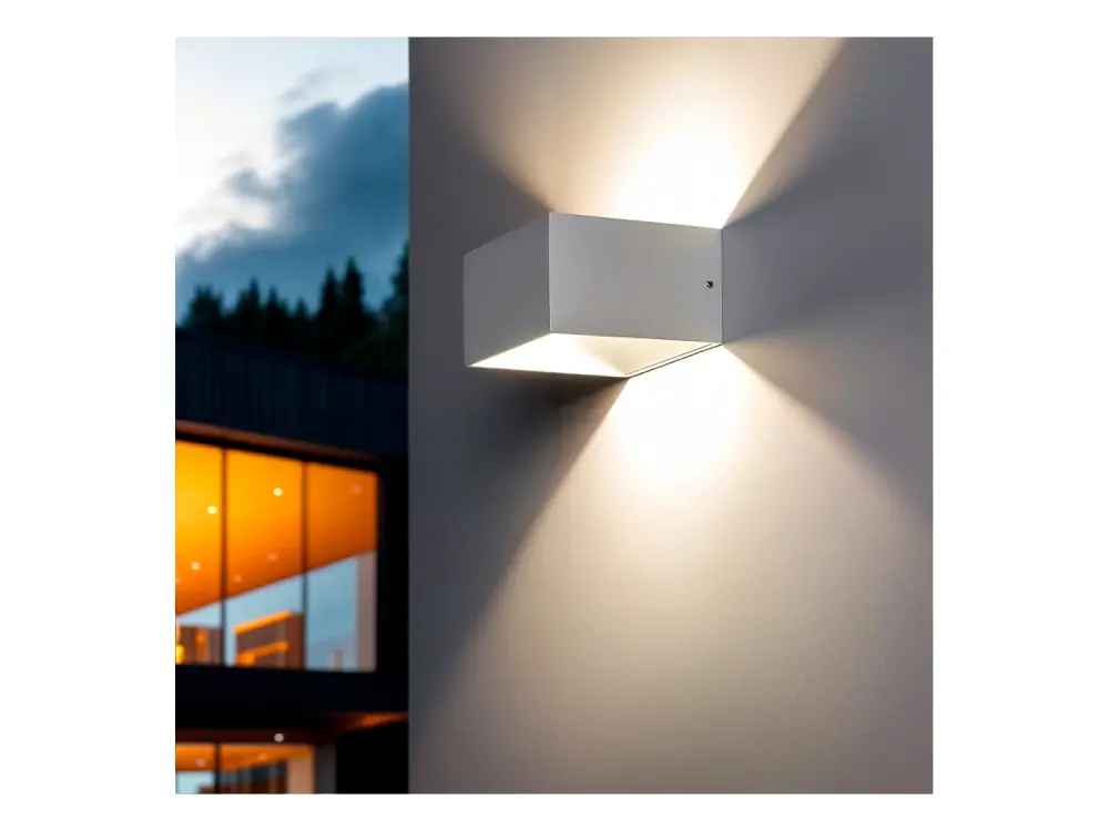 Aplique de Pared LED 6W de Aluminio Iluminación Doble Cara Lico Blanco Blanco Cálido 2800K - 3200K