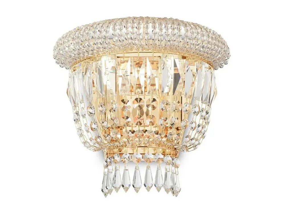DUBAI AP2, Lámpara de pared de cristal, Ideal lux