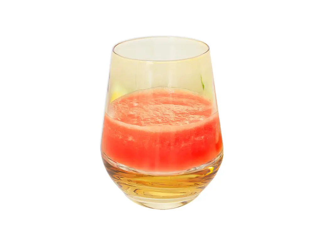 Vaso de Vidrio Anaranjado Warenhouse