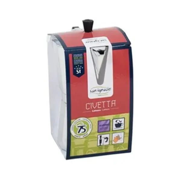 Cafetera 9 Tazas San Ignacio Inox