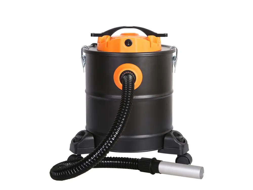 Aspirador de cenizas 1200w con doble filtro y ruedas