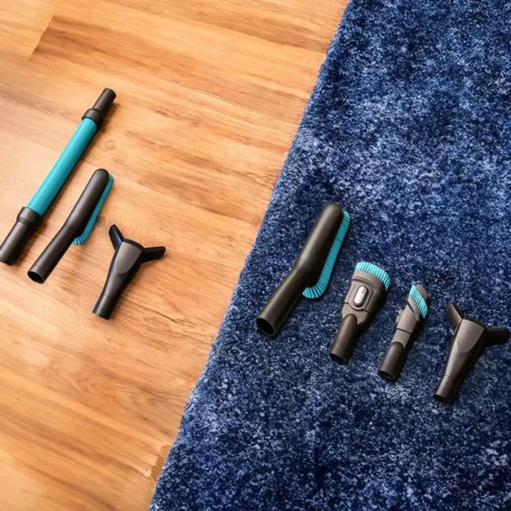 Aspirador vertical Cecotec Conga Rockstar 11500 Odyssey ErgoFlex 850W 3 en 1 negro/azul Fácil de Vaciar