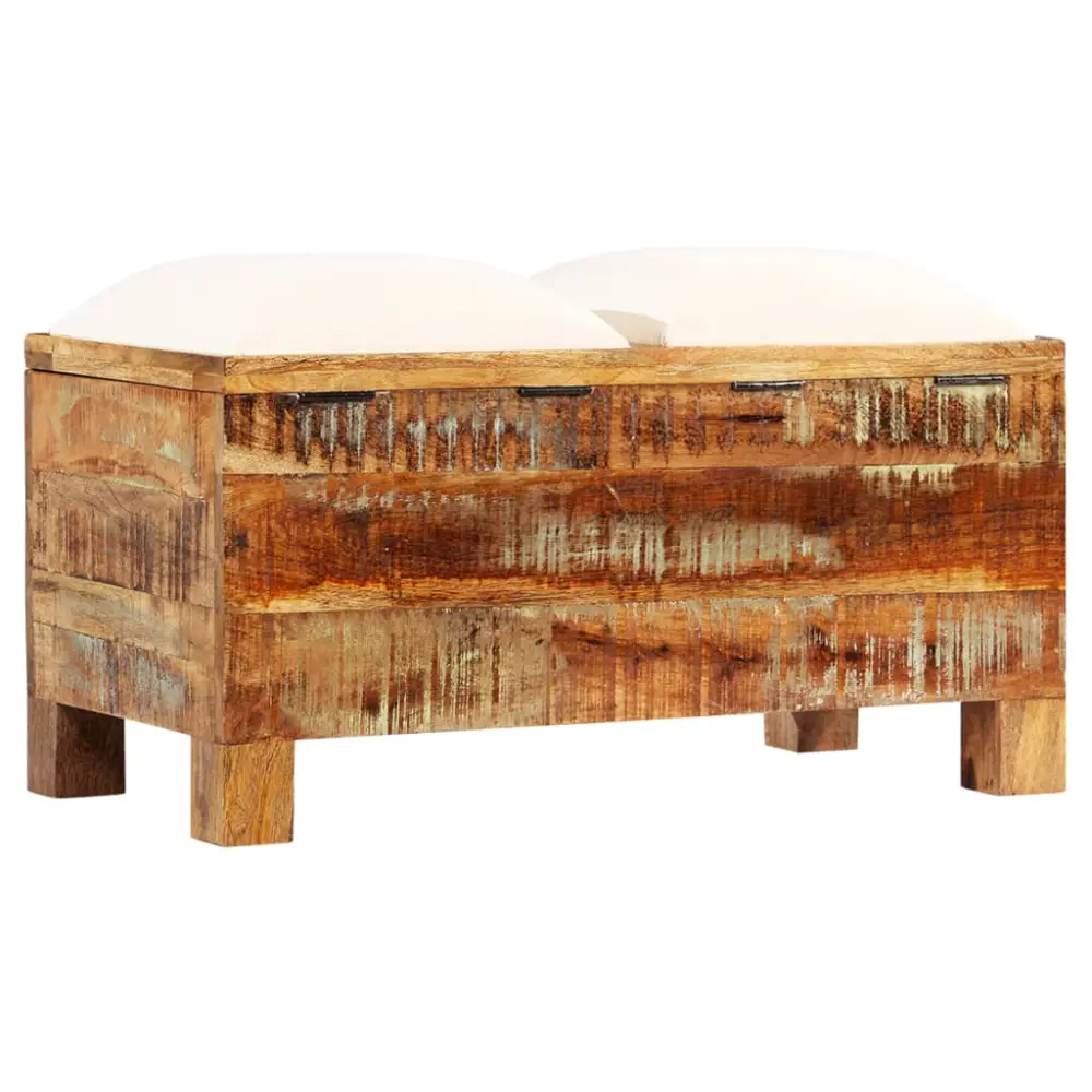 Banco de almacenamiento Poltra | Revivawood | Práctico | Decorativo