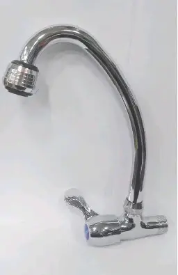CAÑO COCINA CROMADO ALETA "IMPORTADO" con Espejo de Body
