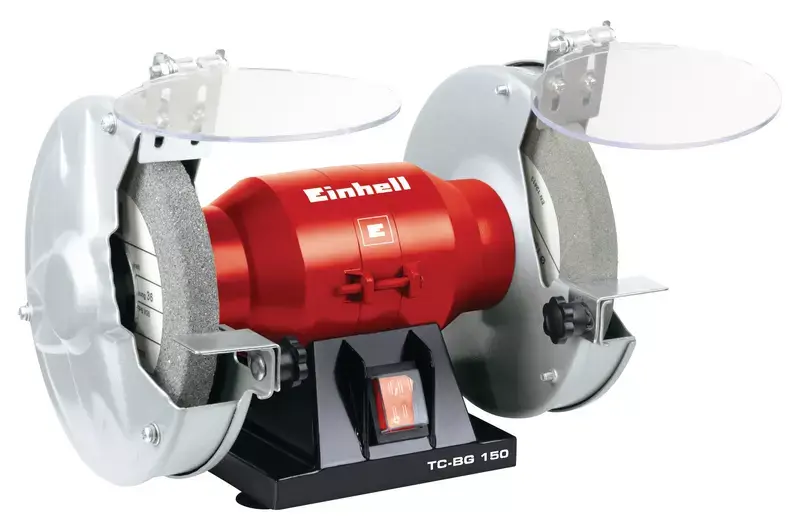 Esmeriladora de Banco Einhell Tc-Bg 150 con Compartimento para Cartas
