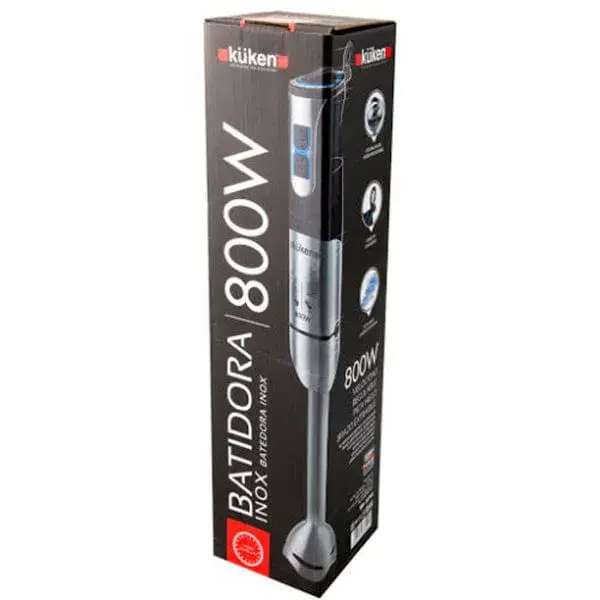 Batidora Kuken 800W 0.6L Inox
