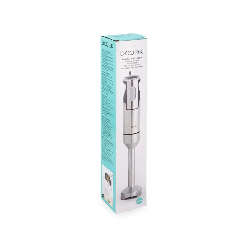 Batidora de mano Gallery Dcook 1000W 4 cuchillas acero inox