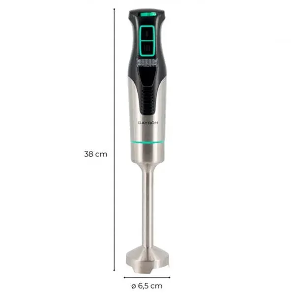 Batidora Power Plus Dayron 800W 2 velocidades con accesorios Ø6,5x38 cm
