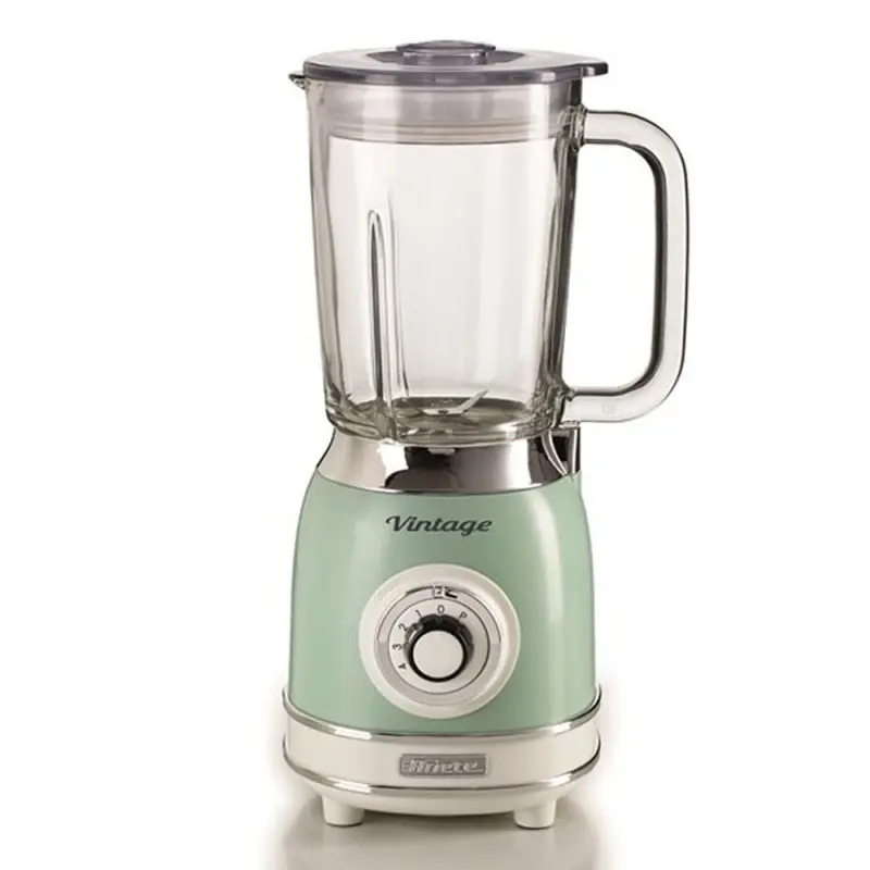 Batidora vaso ariete 583/04 retro verde cristal