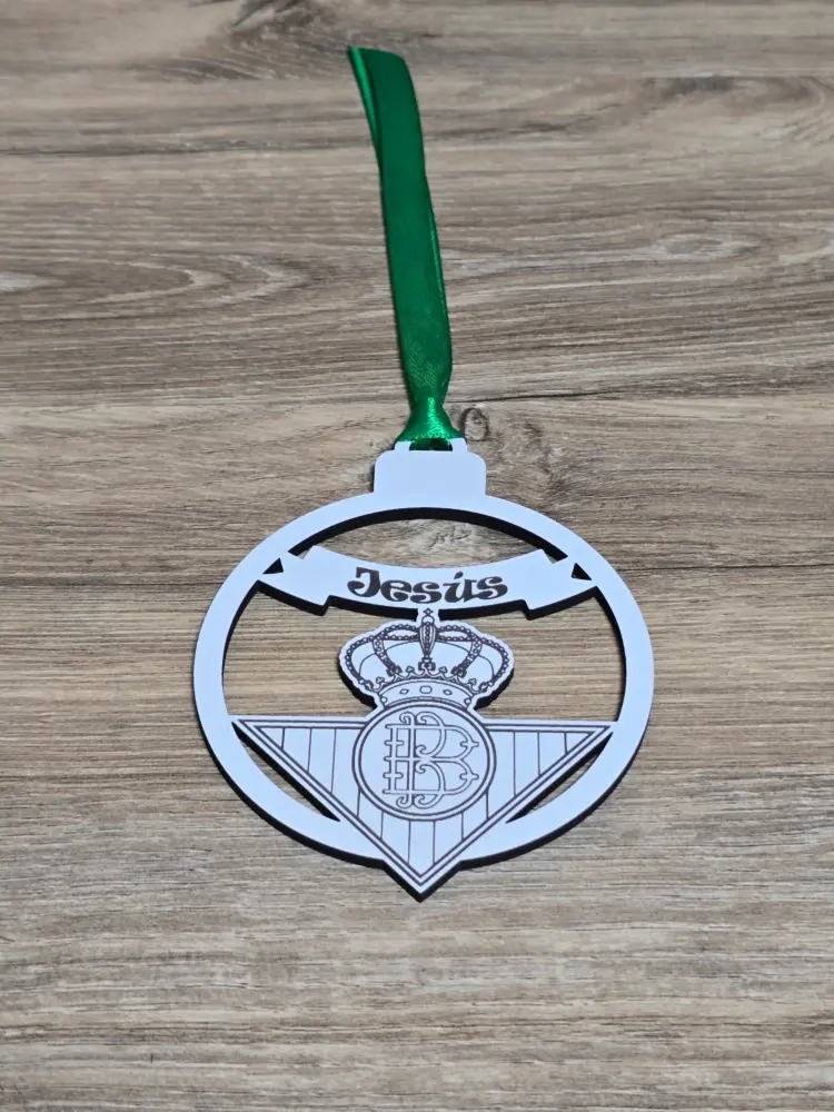 Bola Navidad Betis con Luz LED Integrada