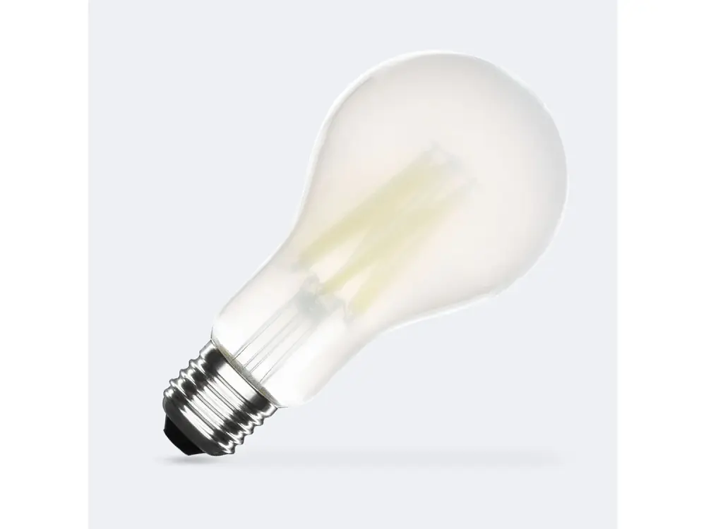 Bombilla Filamento LED E27 7.3W 1535 lm A70 Opal Clase Blanco Neutro 4000K