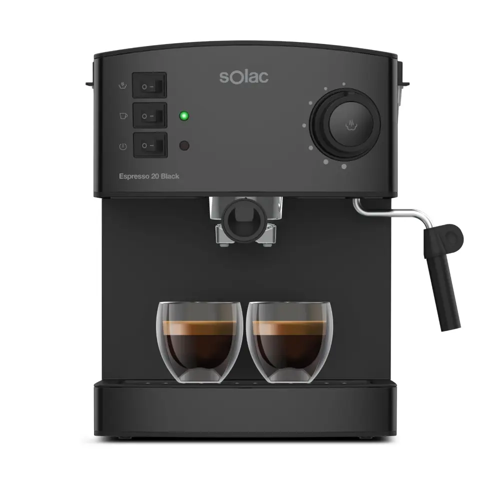 Cafetera Espresso 20 Ébano de Cerámica Artesanal