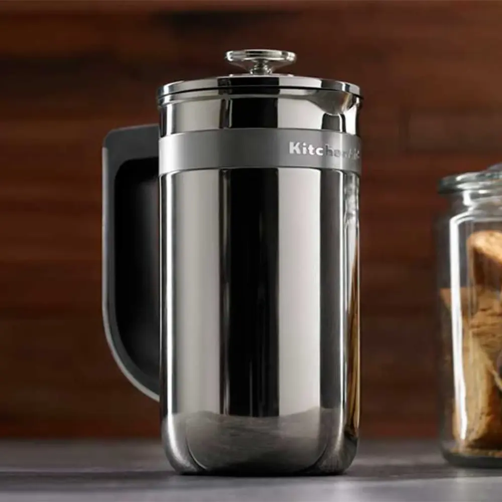 Cafetera y Tetera eléctrica de émbolo Tradicional de KitchenAid de Acero Inoxidable 18/10