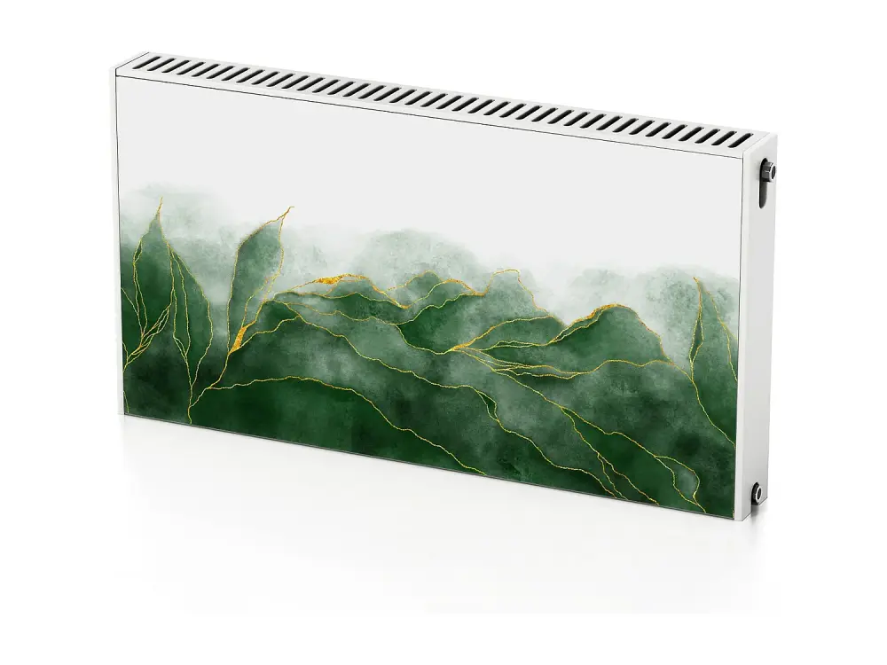 Alfombrilla magnética para radiador - Hojas 110 x 60 cm, Imán para radiador