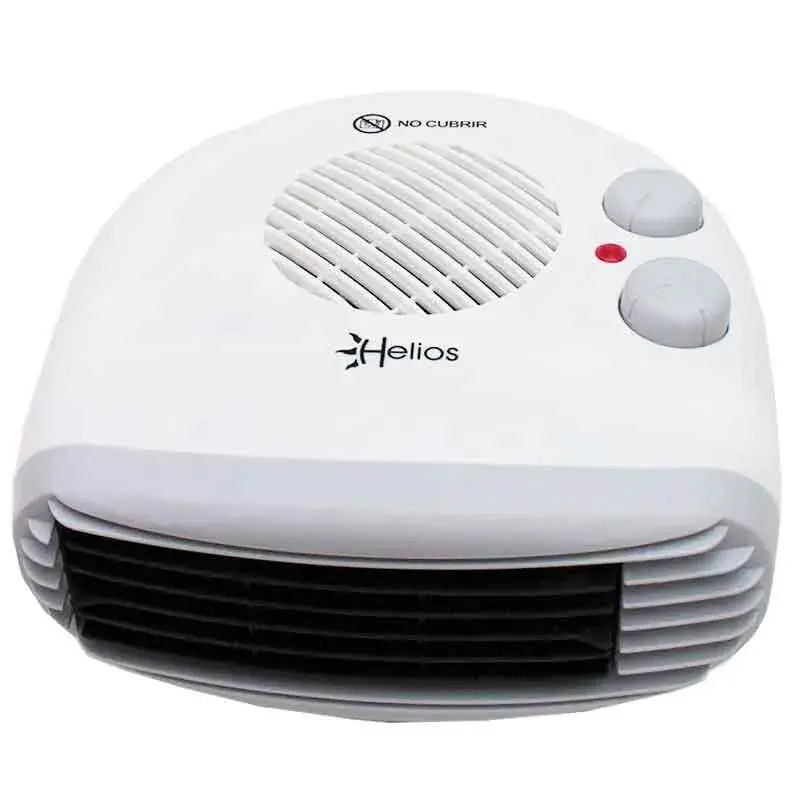 Calefactor horizontal Sicak Helios Home FH15 en Acero Blanco