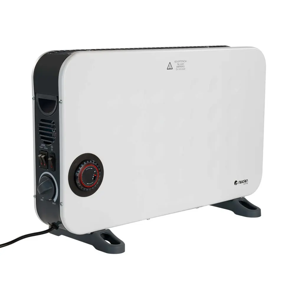 Calefactor Portátil Convector con turbo 2000w raydan home