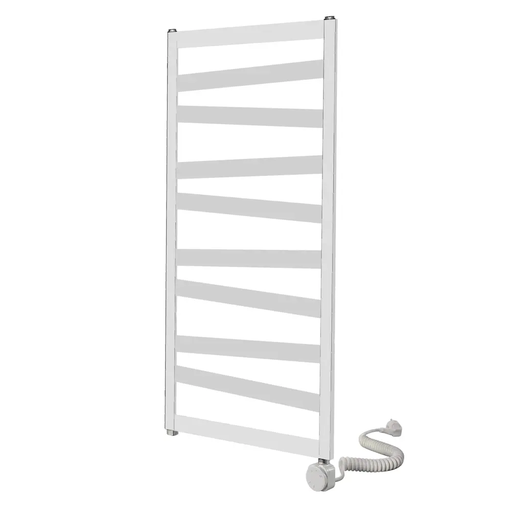 Portarrollos de Toilet Kibath secatoallas radiador eléctrico insi de 120x47 cm blanco de acero