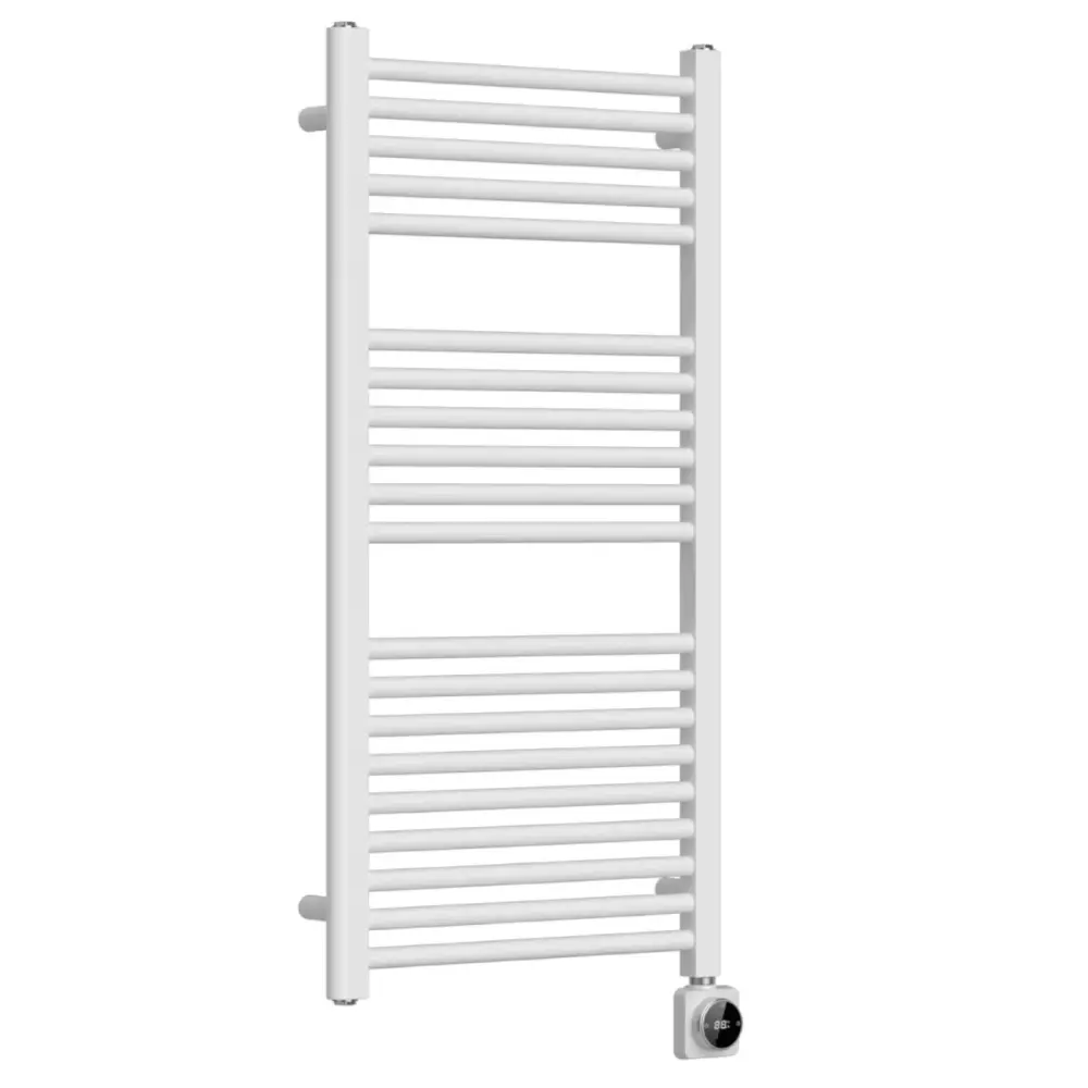 Termoarredo scaldasalviette da bagno elettrico con Termostato Digitale 700x400 con potenza di 300 Watt Collezione vialis N...